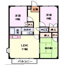 甚目寺駅 徒歩18分 2階の物件間取画像